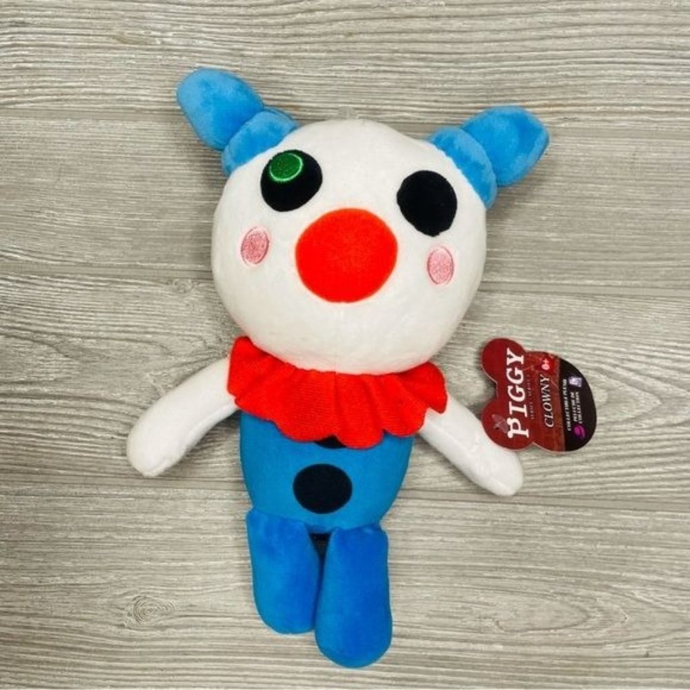 Piggy Clowny Clown 8” Collectible Plush Roblox PhatMojo brand toy